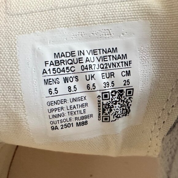 ⭐Chuck 70 National Suede Snake Print Platform Sneakers Sz 6.5 Mens Shoes A15045C - Picture 8 of 10